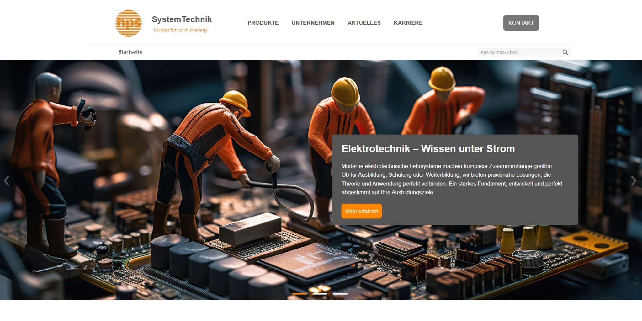 HPS Startseite Detail